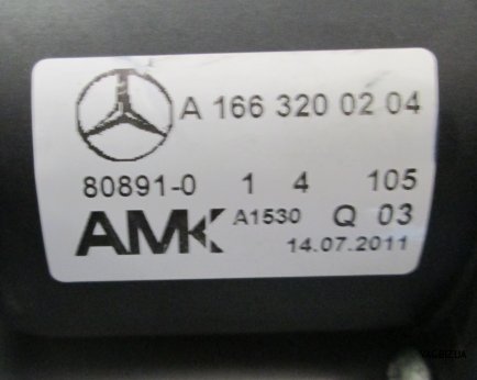 Компрессор пневмоподвески на Mercedes ML W166 2012-2016 3