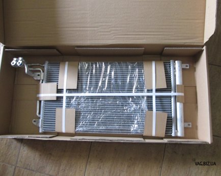 Радиатор охлаждающей жидкости (1,2 л; 1,6 л.) на Skoda Fabia NEW 2007-2015 2